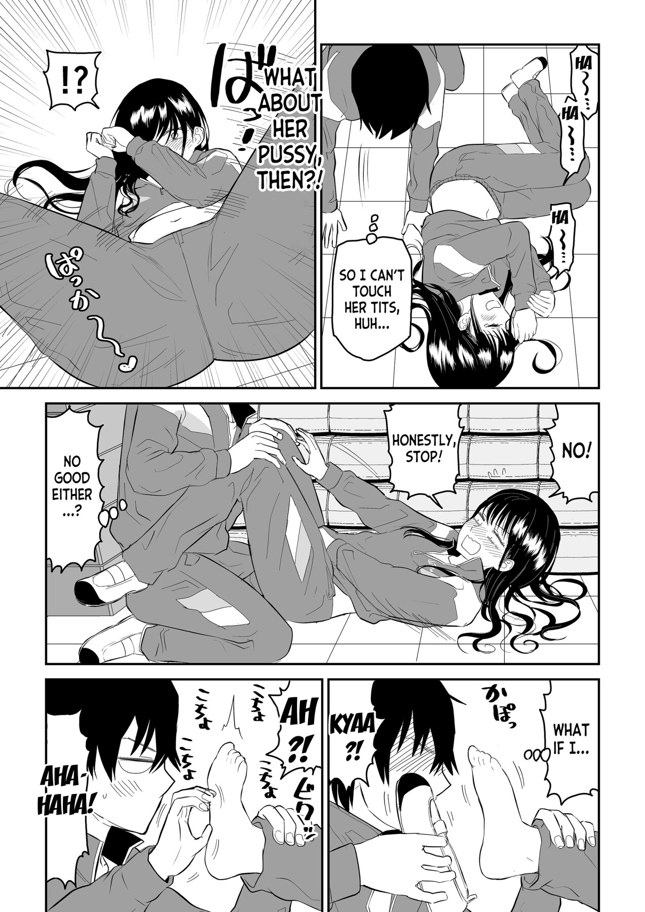 Hentai Manga Comic-High School JK Girl Get Tickled and Fucked-Read-15